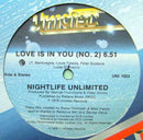 Nightlife Unlimited - Love Is In You (No 2) (Vinyle Usagé)
