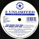 2 Unlimited - Get Ready For This (The Remixes) (Vinyle Usagé)