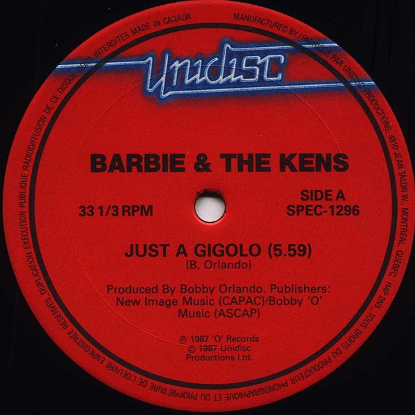 Barbie And The Kens - Just A Gigolo (Vinyle Usagé)