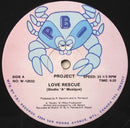 Project - Love Rescue (Vinyle Usagé)