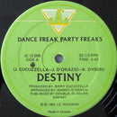 Destiny - Dance Freak Party Freaks (Vinyle Usagé)
