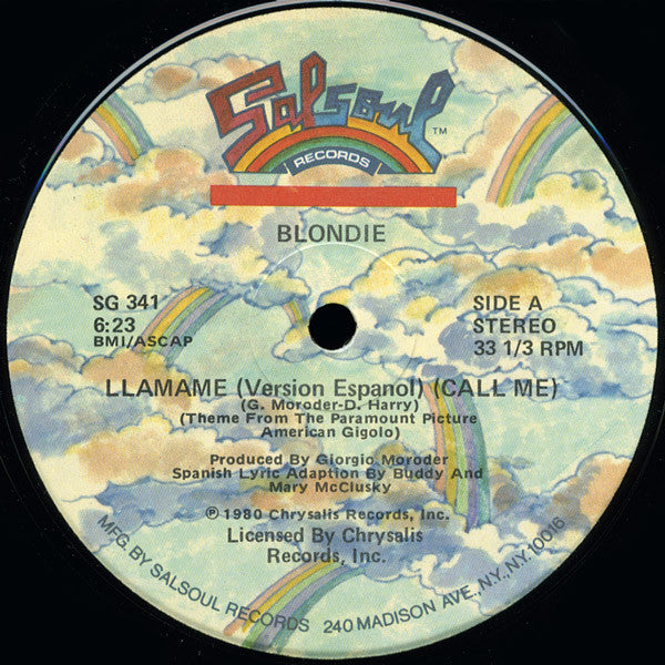 Blondie - Llamame (Vinyle Usagé)