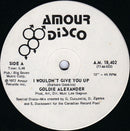 Goldie Alexander - I Wouldnt Give You Up (Vinyle Usagé)