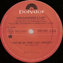 Stratavarious / Lady - Let Me Be Your Lady Tonight (Vinyle Usagé)