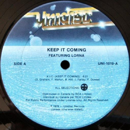 Keep It Coming - KIC (Keep It Coming) (Vinyle Usagé)