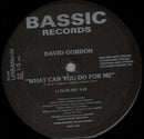 David Gordon - What Can You Do For Me / Destiny (Vinyle Usagé)