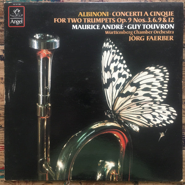 Albinoni / Faerber / Andre / Touvron - Concerti A Cinque Nos 3 / 6 / 9 / 12 (Vinyle Usagé)