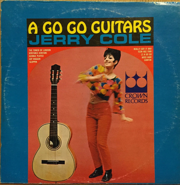 Jerry Cole - A Go Go Guitars (Vinyle Usagé)