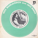 Mike Markaverich / Jack Bumer - A Two Piano Concert At UNH (Vinyle Usagé)