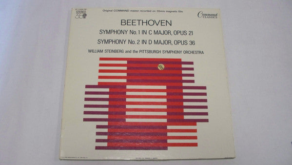 Beethoven / Steinberg - Symphony No1 / Symphony No2 (Vinyle Usagé)