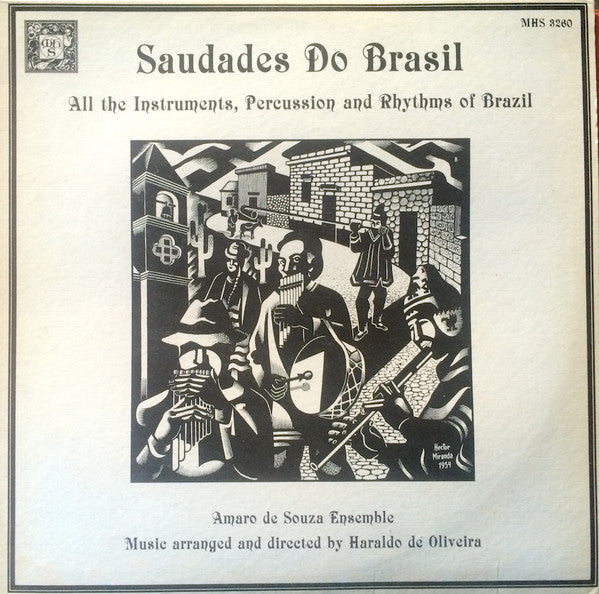 Amaro De Souza Ensemble / Haraldo De Oliveira - Saudades Do Brasil (Vinyle Usagé)