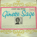 Ginette Sage - Cest ma Fete (Vinyle Usagé)