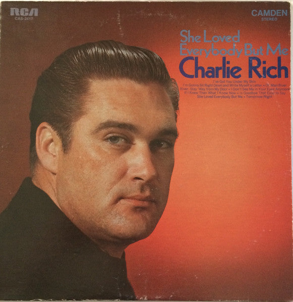 Charlie Rich - She Loved Everybody But Me (Vinyle Usagé)