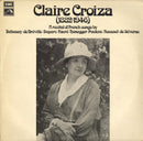 Various / Croiza - A Recital Of French Songs (Vinyle Usagé)