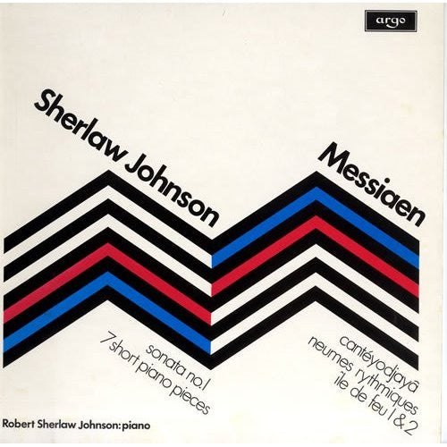 Johnson / Messiaen - Sonata No 1 / 7 Short Piano Pieces / Canteyodjaya / Neumes Rythmiques / Ile De Feu 1 & 2 (Vinyle Usagé)