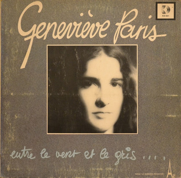 Genevieve Paris - Entre le Vert et le Gris (Vinyle Usagé)