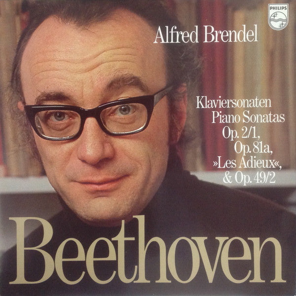 Beethoven / Brendel - Piano Sonatas Op 2/1 / Op 81a / Op 49/2 (Vinyle Usagé)