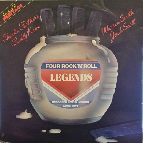 Various - Four Rock N Roll Legends (Vinyle Usagé)