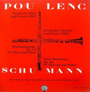 Schumann / Poulenc - Sonata For Oboe And Piano / Sonata For Clarinet And Piano / Phantasiestucke Op 73 For Oboe And Piano / Three Romances Op 94 For Clarinet And Piano (Vinyle Usagé)