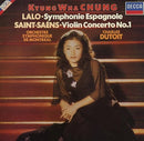 Lalo / Saint Saens / Dutoit / Chung - Symphonie Espagnole / Violin Concerto No 1 (Vinyle Usagé)