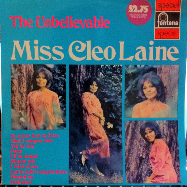 Cleo Laine - The Unbelievable Miss Cleo Laine (Vinyle Usagé)