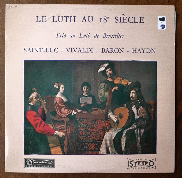 Vivaldi / Haydn / Trio de Bruxelles - Le Luth au 18e Siecle (Vinyle Usagé)