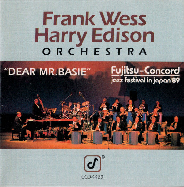 Frank Wess / Harry Edison - Dear Mr Basie (CD Usagé)