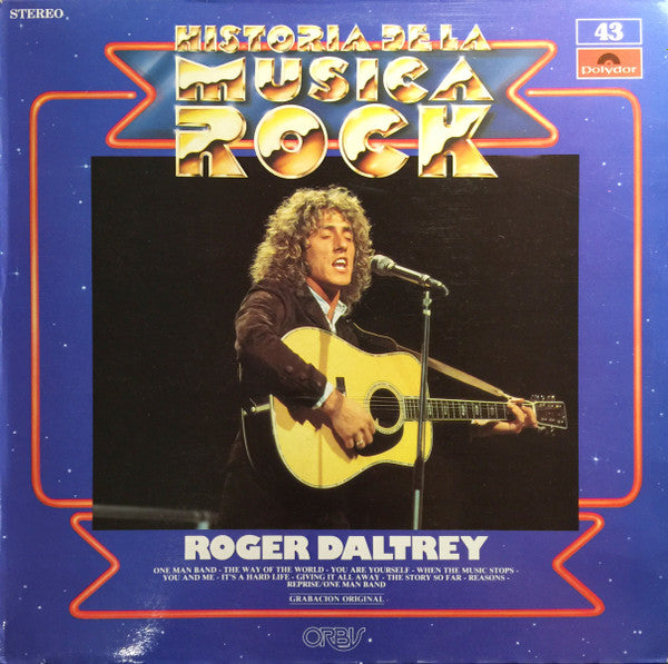 Roger Daltrey - Historia De La Musica Rock (Vinyle Usagé)