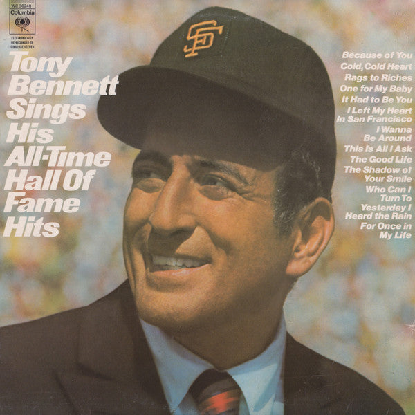 Tony Bennett - Sings His All Time Hall of Fame Hits (Vinyle Usagé)