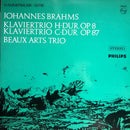 Brahms / Beaux Arts Trio - Klaviertrio H-dur Op8 / Klaviertrio C-dur Op87 (Vinyle Usagé)