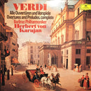 Verdi / Karajan - Overtures And Preludes Complete (Vinyle Usagé)
