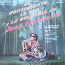 Jose Feliciano - El Sentimiento la Voz y la Guitarra de Jose Feliciano (Vinyle Usagé)