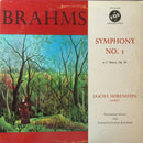 Brahms / Horenstein - Symphony No 1 (Vinyle Usagé)