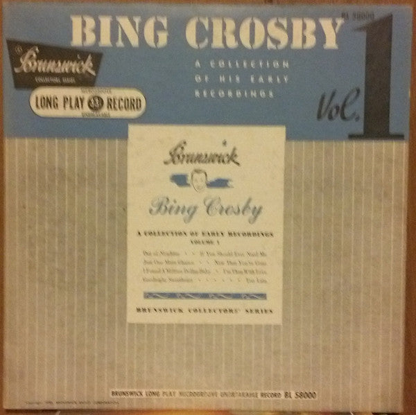 Bing Crosby - A Collection Of Early Recordings Volume I (Vinyle Usagé)