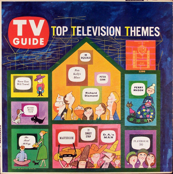 Warren Barker / Frank Comstock - TV Guide Top Television Themes (Vinyle Usagé)