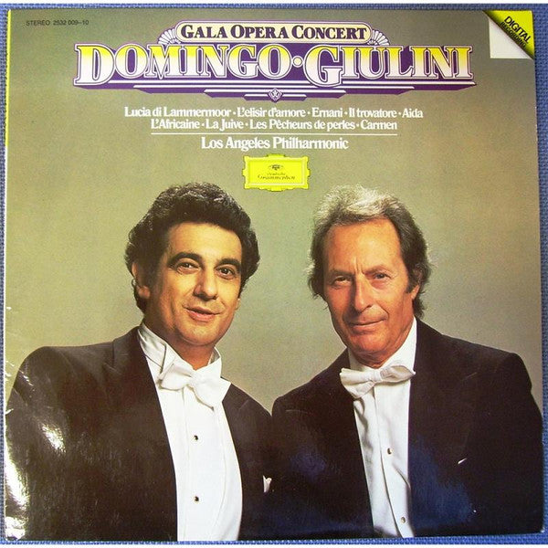 Various / Giulini / Domingo - Gala Opera Concert (Vinyle Usagé)