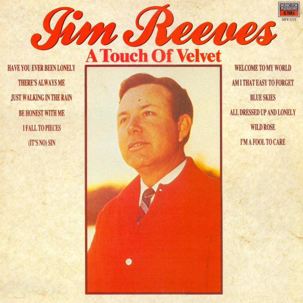 Jim Reeves - A Touch Of Velvet (Vinyle Usagé)