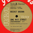 Becket Brown / THP Orchestra - One Way Street / Dawn Patrol (Vinyle Usagé)