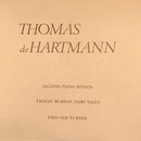 Hartmann / Sicroff - Second Piano Sonata / Twelve Russian Fairy Tales / Two Nocturnes (Vinyle Usagé)