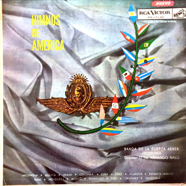 Banda Sinfonica De La Fuerza Aerea Argentina - Himnos De America (Vinyle Usagé)