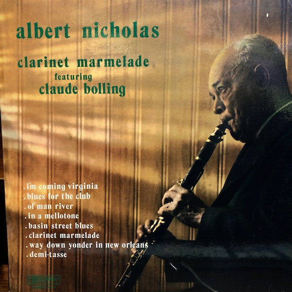 Albert Nicholas / Claude Bolling - Clarinet Marmelade (Vinyle Usagé)