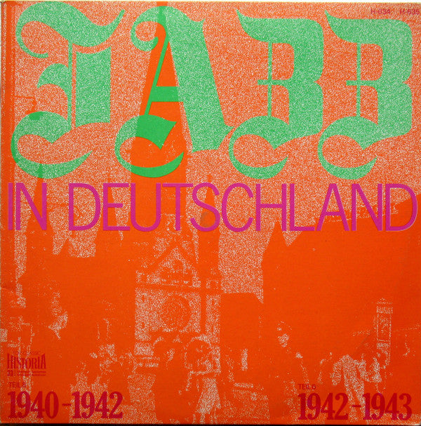 Various - Jazz In Deutschland 1940-1943 (Vinyle Usagé)