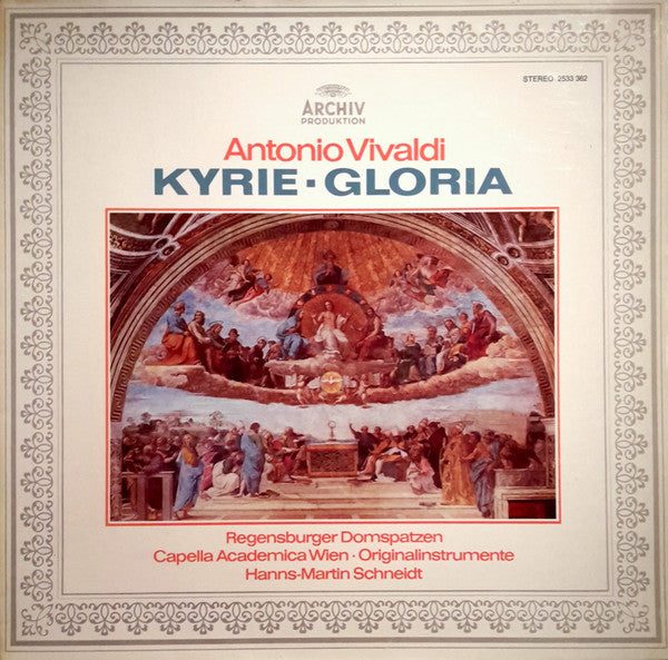 Vivaldi / Schneidt - Kyrie / Gloria (Vinyle Usagé)