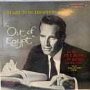 Charlton Heston / Robert DeCormier - Charlton Heston Reads "Out Of Egypt" From The Five Books Of Moses Of The Holy Bible (Vinyle Usagé)