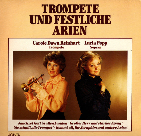 Various / Popp / Reinhart - Trompete Und Festliche Arien (Vinyle Usagé)