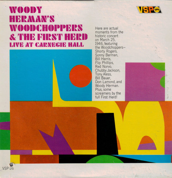 Woody Herman / The First Herd - Live At Carnegie Hall (Vinyle Usagé)