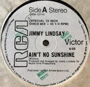 Jimmy Lindsay - Aint No Sunshine (Vinyle Usagé)