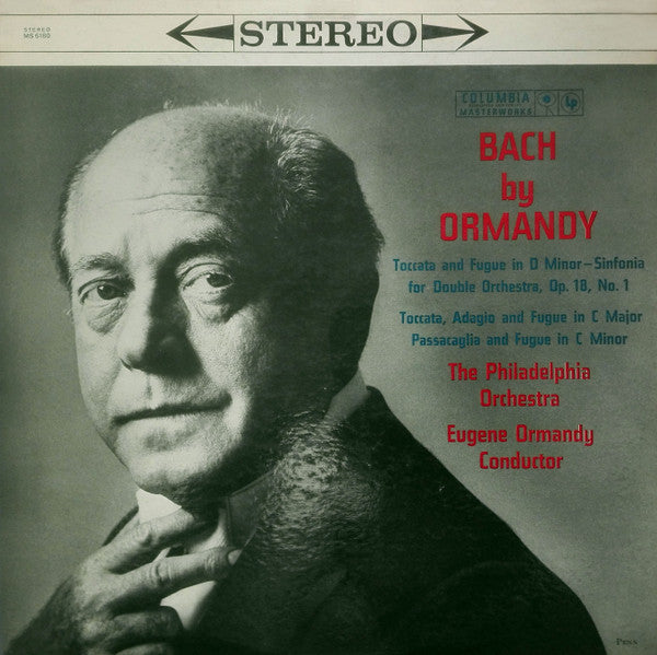 Bach / Ormandy - Bach by Ormandy (Vinyle Usagé)