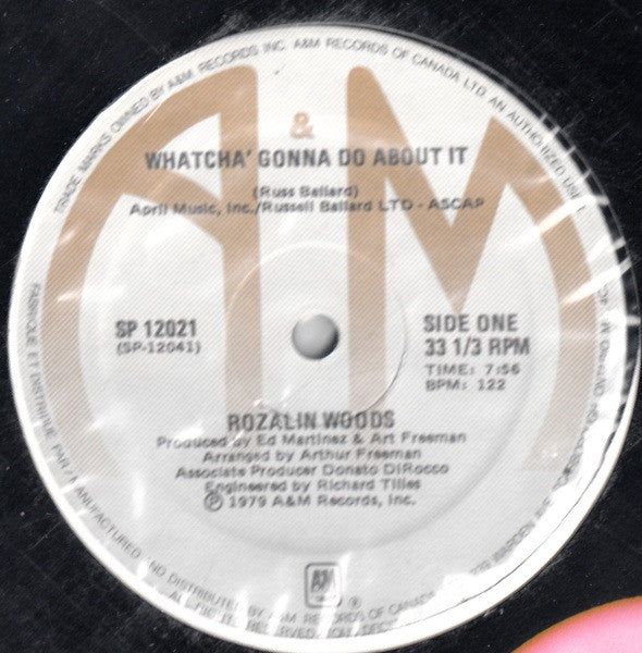 Rozalin Woods - Whatcha Gonna Do About It (Vinyle Usagé)