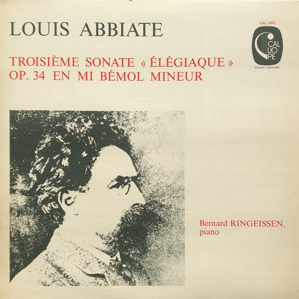 Abbiate / Ringeissen - Quatrieme Sonate / Cinquieme Sonate (Vinyle Usagé)